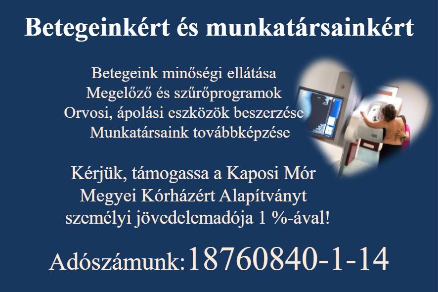 Betegeinkért és Munkatársainkért