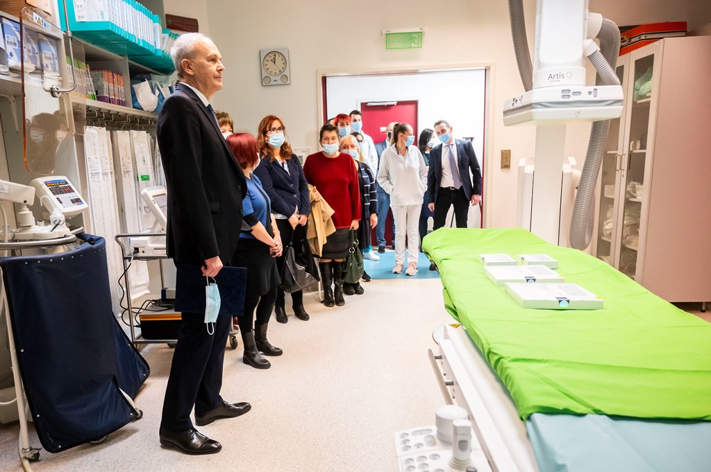 Átadásra került a Kórház új pacemaker műtője