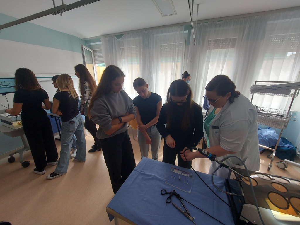 Gyakorlatban is kipróbálhatták tudásukat kórházunkban a diákok